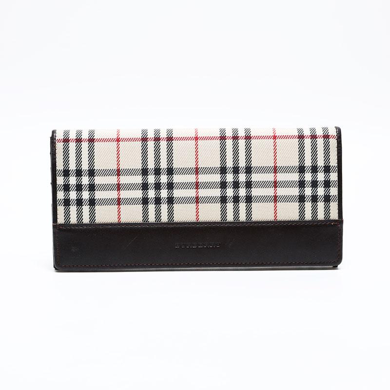 BURBERRY（バーバリー） 長財布 ノバチェック ベージュ : NUIR VINTAGE