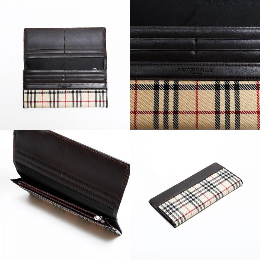 BURBERRY（バーバリー） 長財布 ノバチェック ベージュ : NUIR VINTAGE