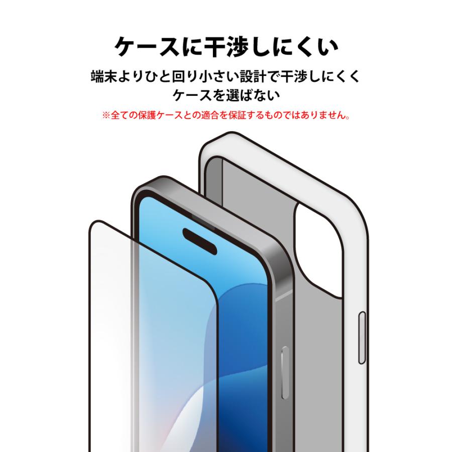 Premium Style iPhone16 iPhone15 液晶保護ガラス 全面保護 フルカバー
