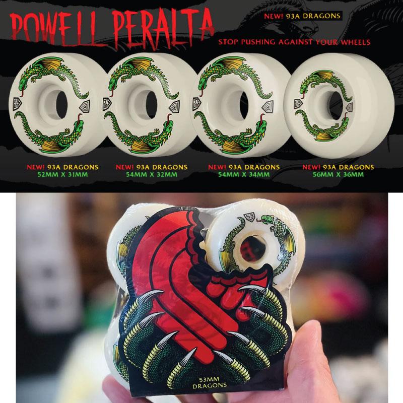 POWELL（パウエル） ドラゴン ウィール POWELL DRAGON FORMULA 52mm