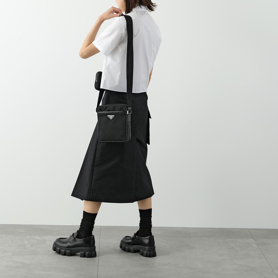 PRADA（プラダ） ショルダーバッグ TESSUTO+SAFFIAN 2VH112 2DMH F0002
