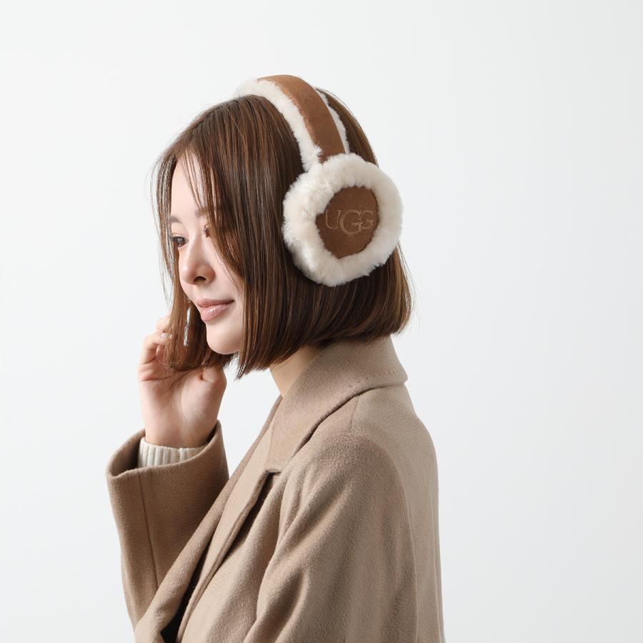 UGG（アグ） イヤーマフ SHEEPSKIN EMBROIDERY EARMUFF シープスキン