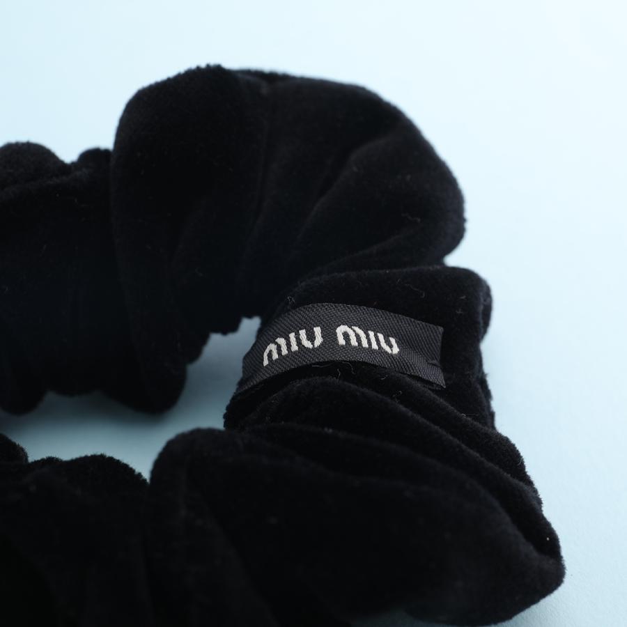 miu miu（ミュウミュウ） シュシュ 5IF063 068 レディース ベルベット