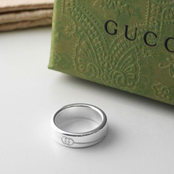 GUCCI（グッチ） リング TAG 774052 J8400 メンズ ダイアゴナル