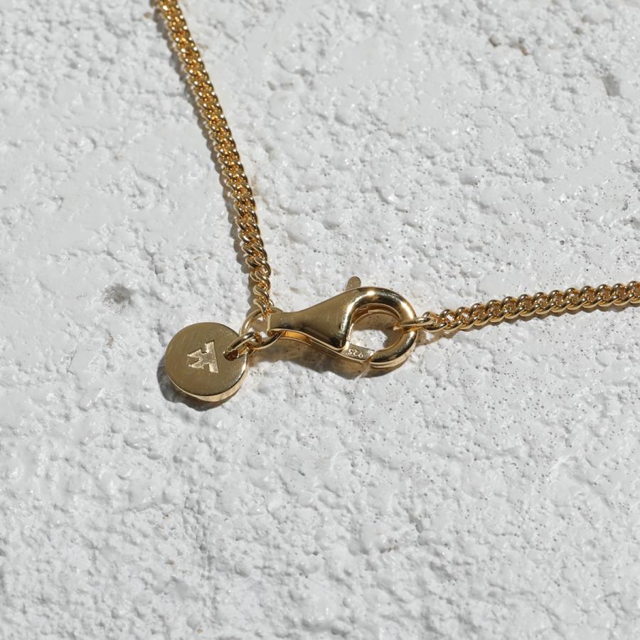 TOM WOOD（トムウッド） ネックレス Curb Chain Slim Gold 20.5inch