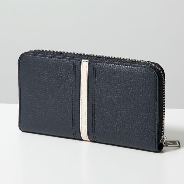 Bally（バリー） ラウンドファスナー長財布 MLW03H VT434 メンズ