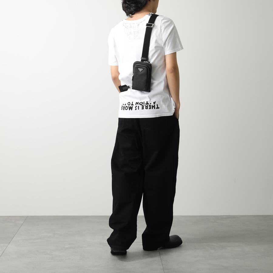 PRADA（プラダ） フォンケース 2ZH195 2BBE メンズ レザー ボディ
