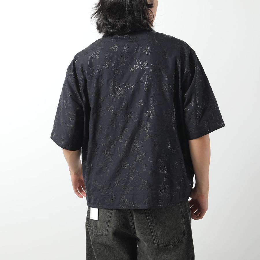 HERMES（エルメス） 半袖シャツ Fleurs technique short-sleeve
