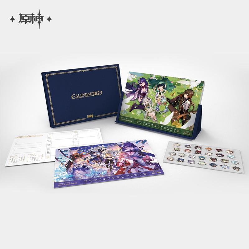 原神公式グッズ 2023記念カレンダー Genshin : RainbowSky - 通販