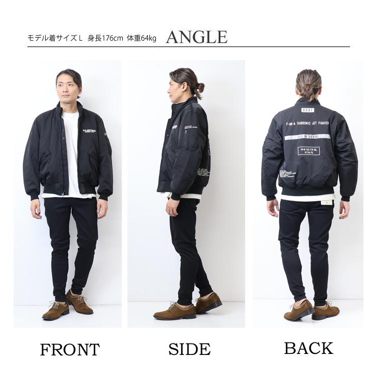 AVIREX（アヴィレックス） ステンシルジャケット HAT IN THE RING 中綿