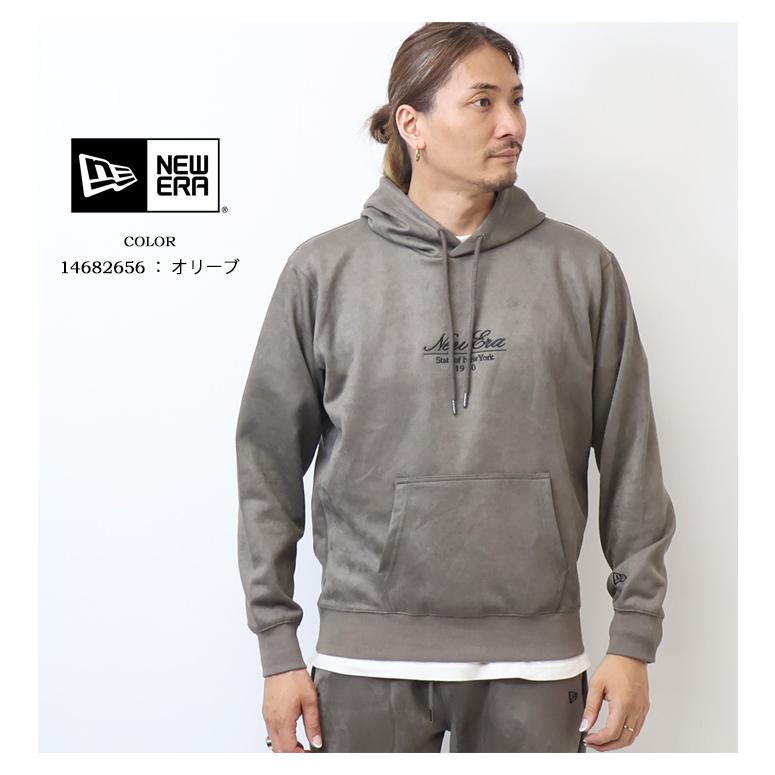 NEW ERA（ニューエラ） ポリエステルスウェード プルパーカー