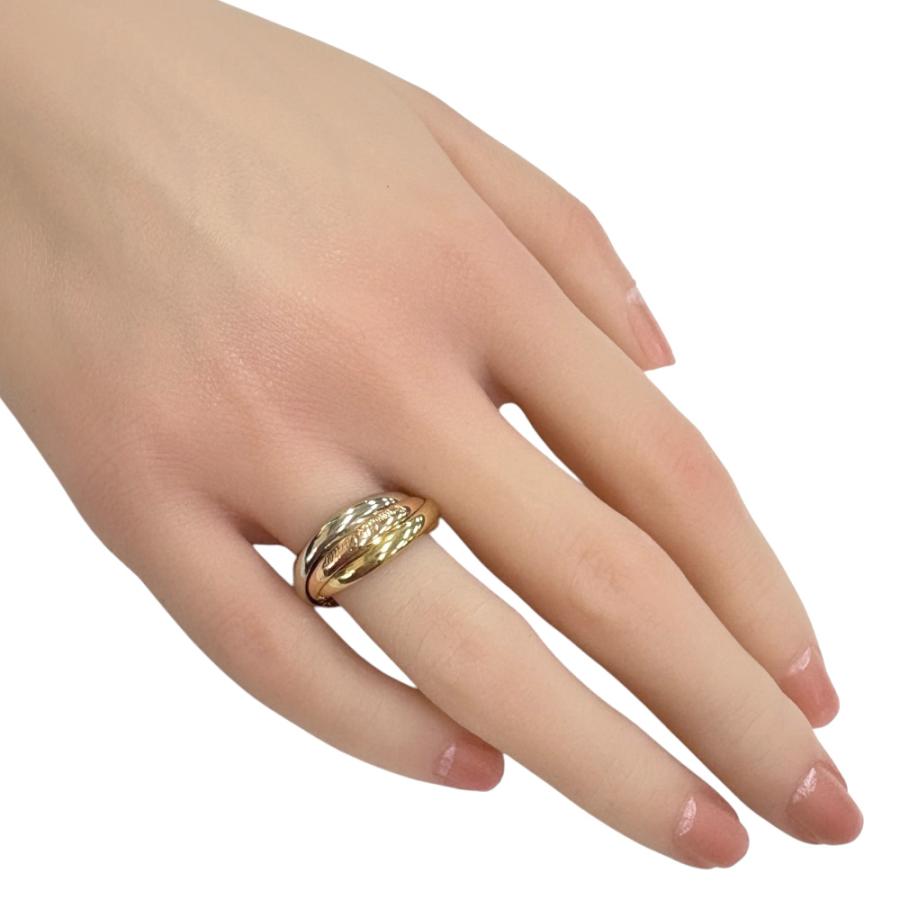 Cartier（カルティエ） トリニティ 5連 リング 指輪 12号 18金 K18