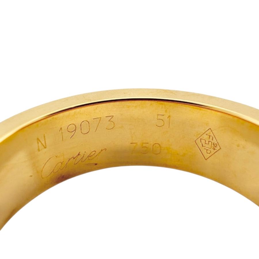 Cartier（カルティエ） ラブ リング 指輪 10.5号 18金 K18イエロー