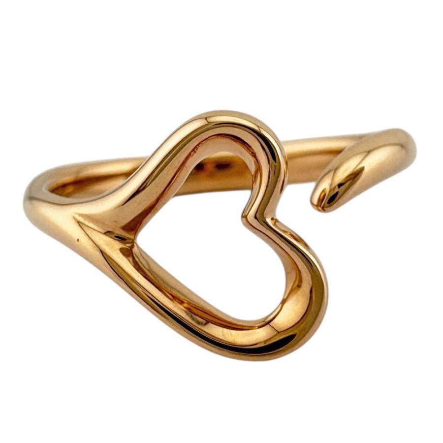 TIFFANY&Co.（ティファニー） オープンハート リング 指輪 16.5号 18金