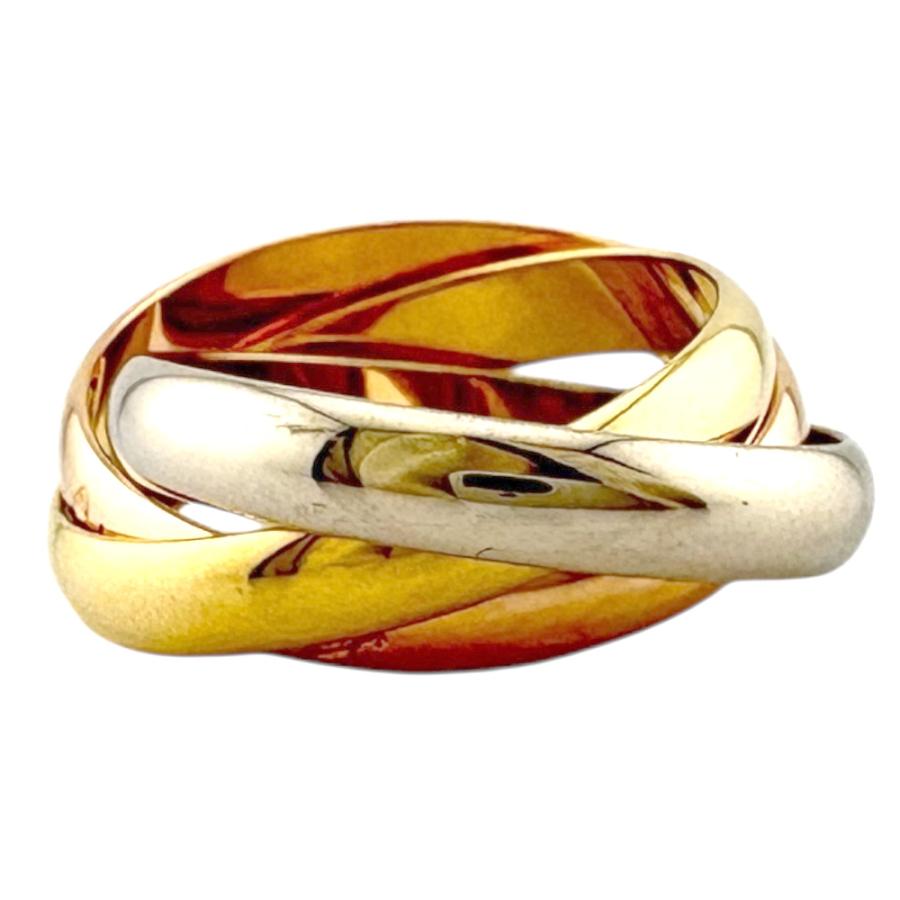 Cartier（カルティエ） トリニティ リング 指輪 14号 18金 K18イエロー