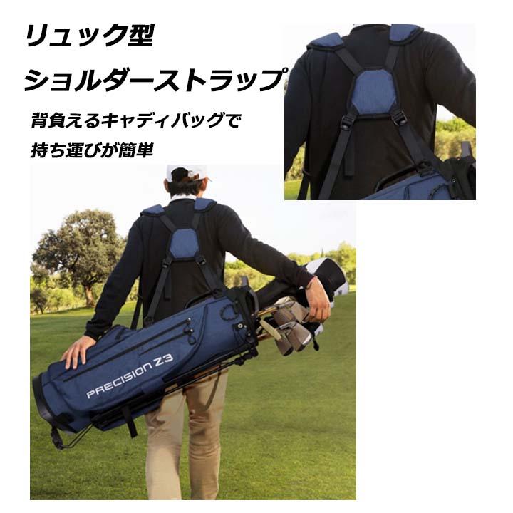 スタンド式キャディバッグ ゴルフバッグ セルフスタンド フルレングス