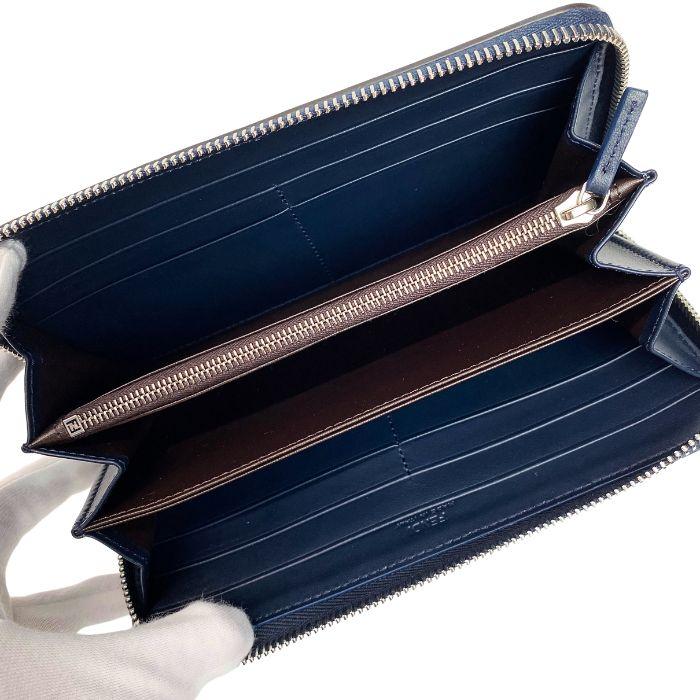 FENDI（フェンディ） 長財布 ブランド ズッカ柄 ジップアラウンド