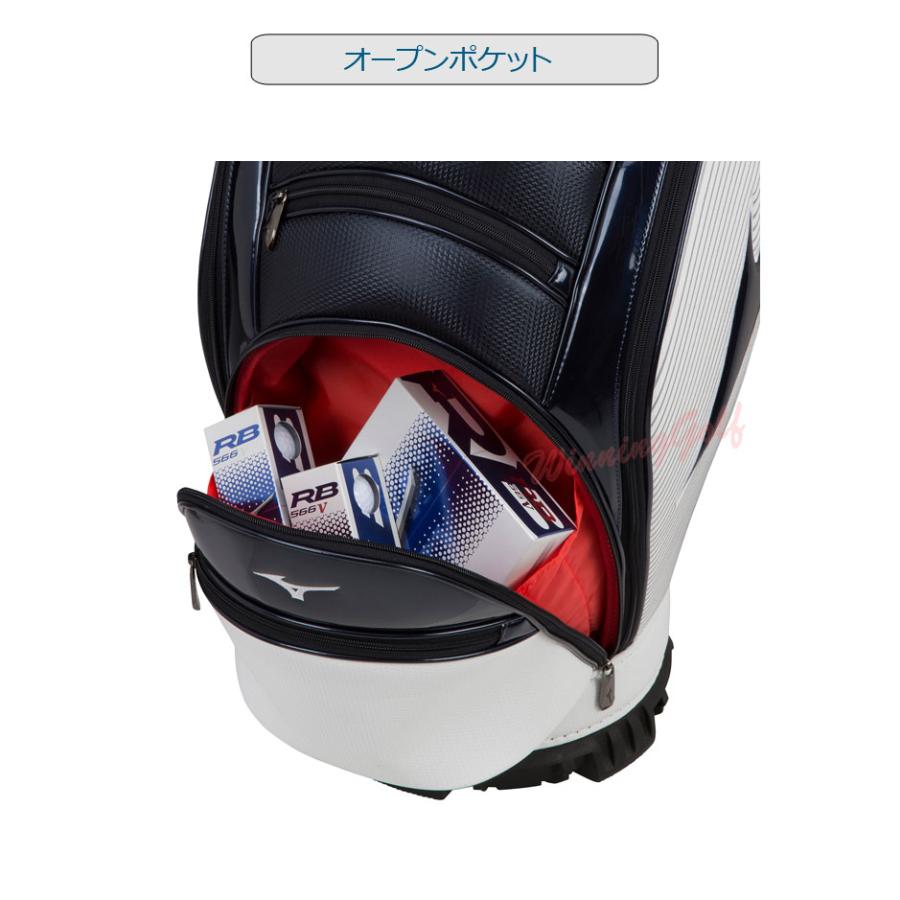 MIZUNO（ミズノ） CG キャディバッグ 5LJC2304 9.5型 (ネームプレート
