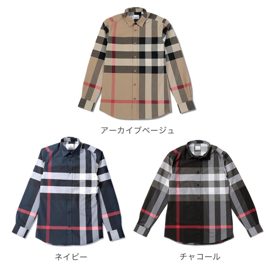 BURBERRY（バーバリー） シャツ メンズ チェック ストレッチコットン