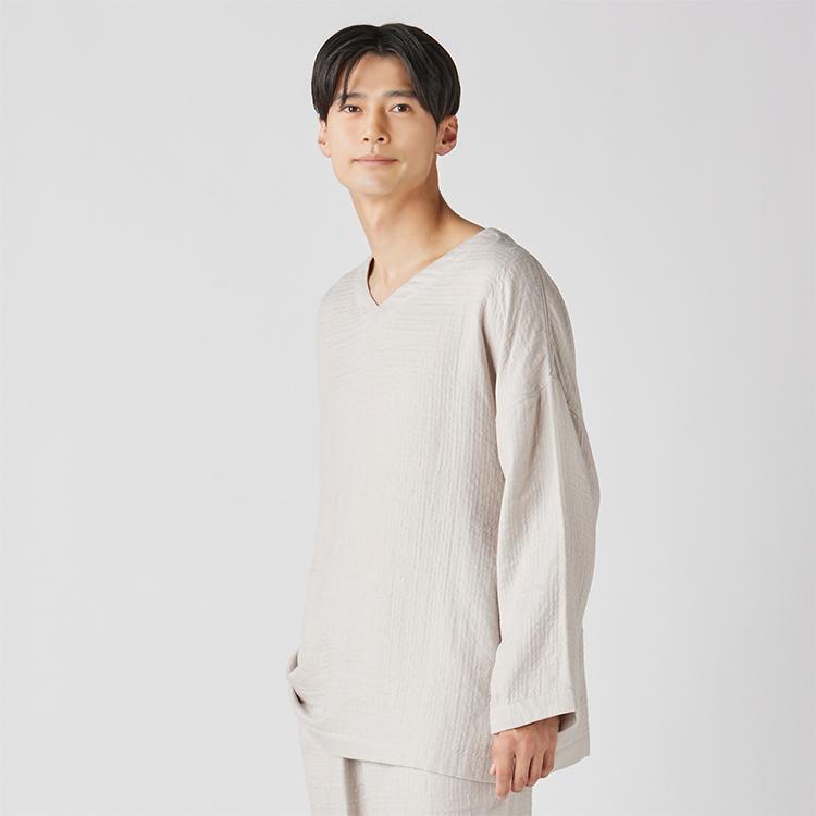 UCHINO ガーゼパジャマ 男女兼用 長袖 秋冬 | マシュマロガーゼ