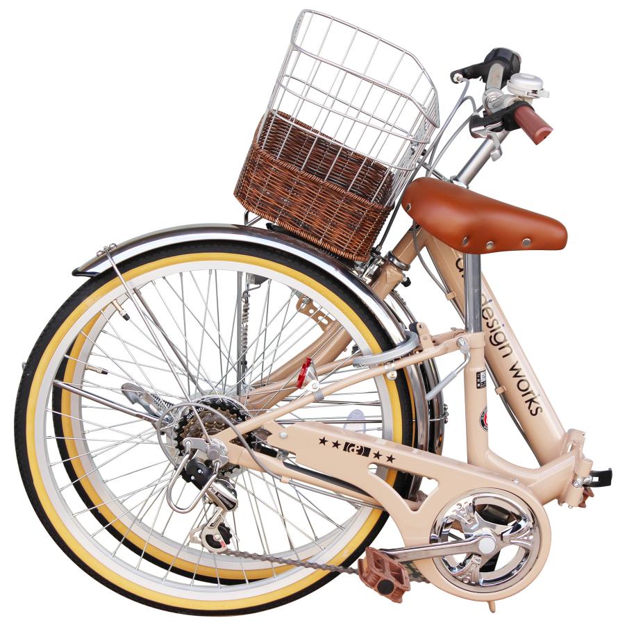 a.n.design-works 自転車 子供用 22インチ 折りたたみ 女の子 男の子
