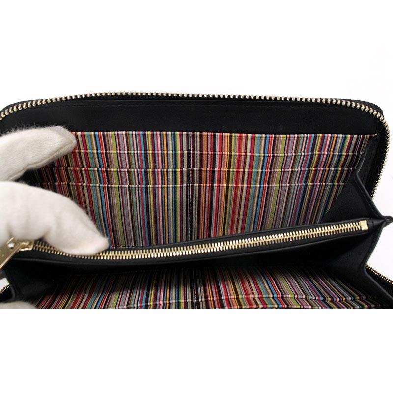 Paul Smith（ポール・スミス） 長財布 ラウンドファスナー 財布 レザー