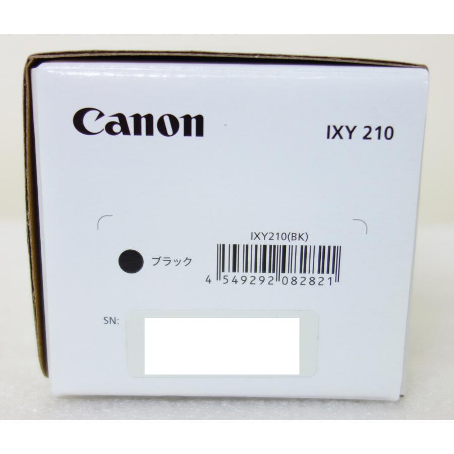 IXY キヤノン Canon 210(BK) ブラック コンパクトデジタルカメラ 新品