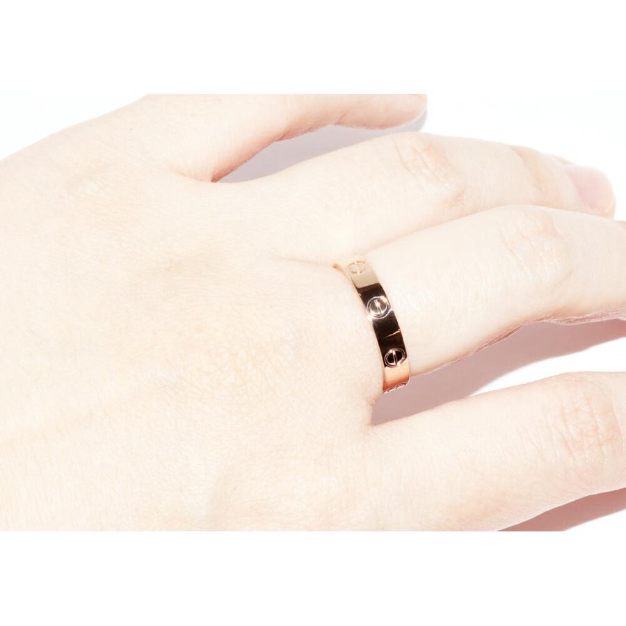 Cartier（カルティエ） 指輪 K18PG ラブリング スモールモデル