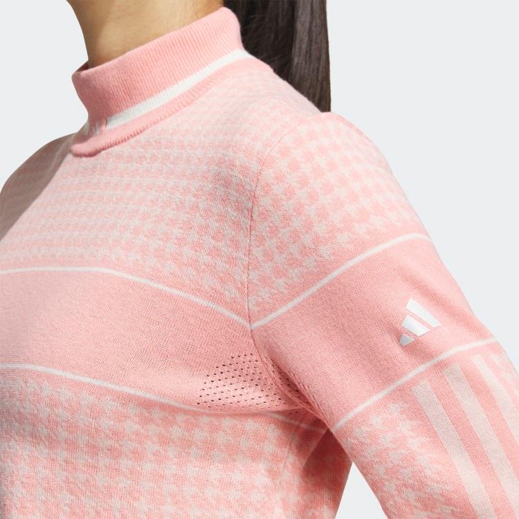 adidas（アディダス） ゴルフ セーター レディース 長袖 ニット モック