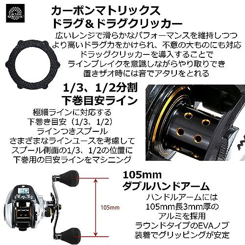 AbuGarcia (アブガルシア) MAX DLC H 大画面 デジタルラインカウンター