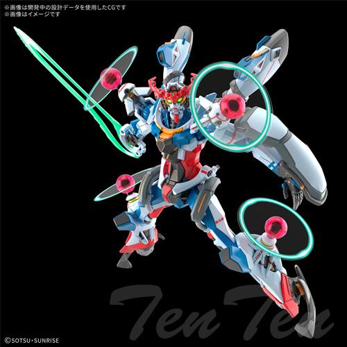 ガンダム ガンプラ HG 1/144 GQuuuuuuX(エンディミオン・ユニット覚醒