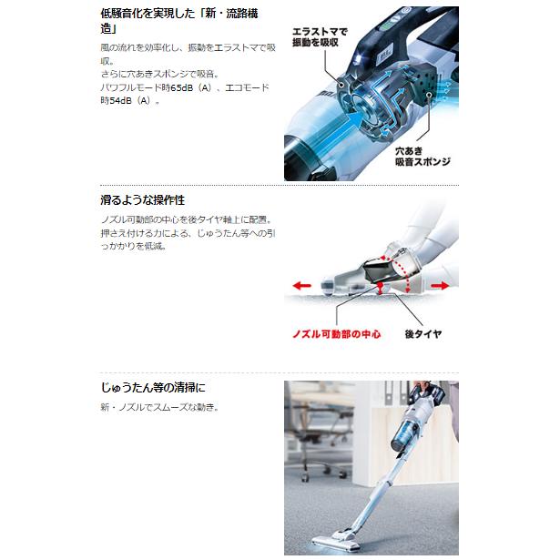 マキタ（makita） CL003GZO + BL4025 40V 充電式クリーナ 本体+2.5Ah