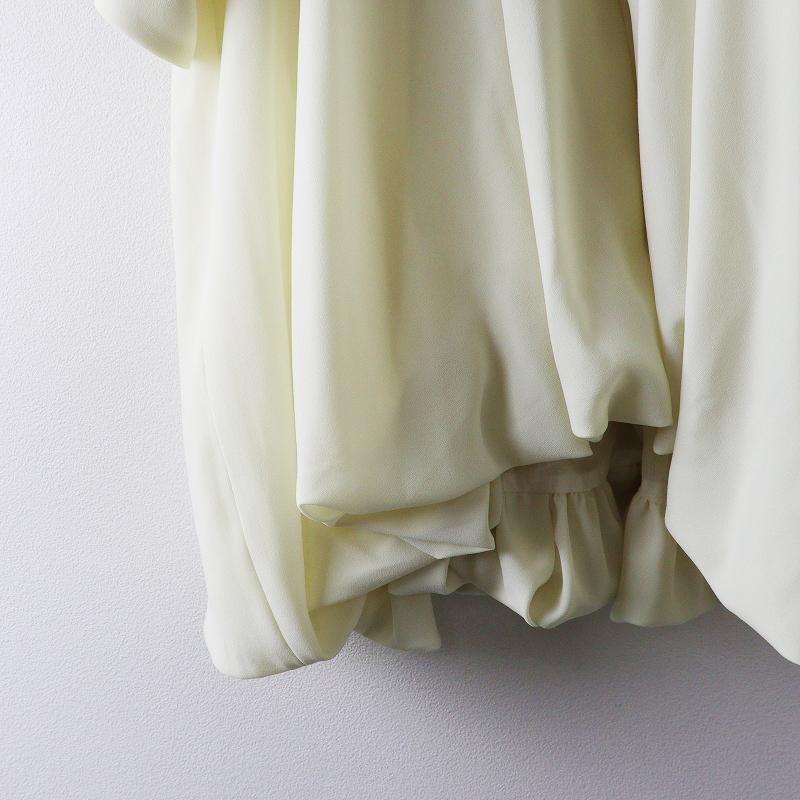 ENFOLD（エンフォルド） 2025SS ENFOLD BALLOON HALF-SLEEVE BLOUSE
