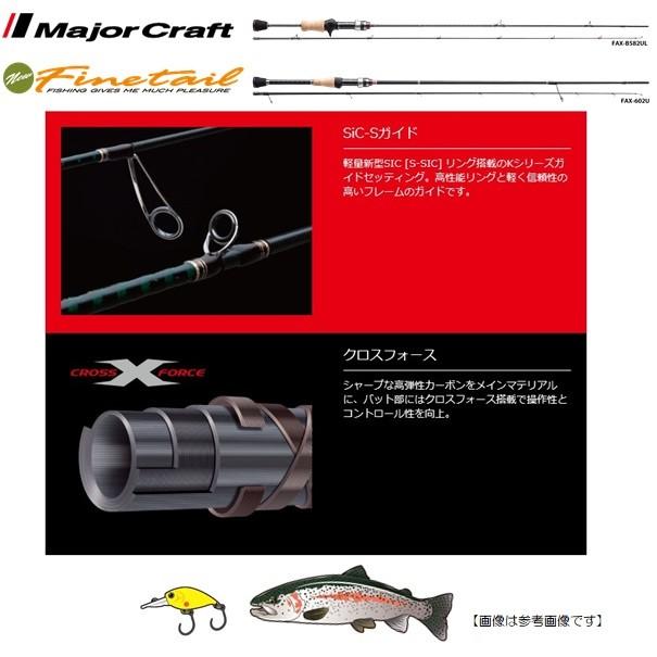 メジャークラフト トラウトロッド ファインテール エリア FAX