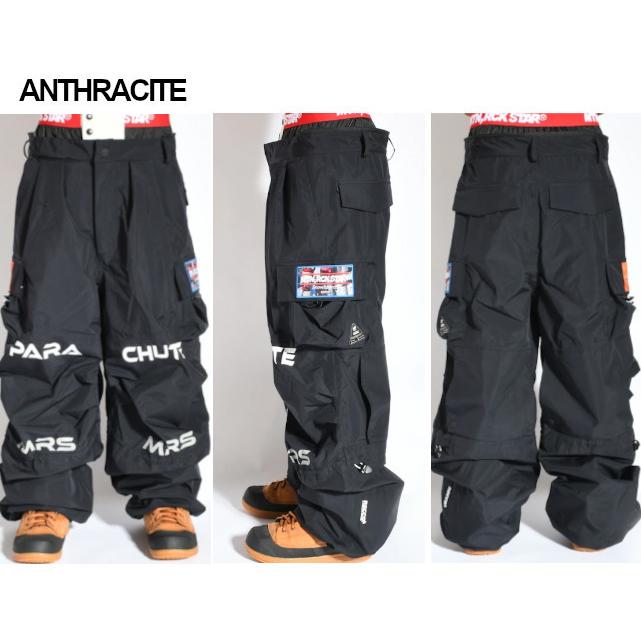 25-26 MTN.ROCK STAR マウンテンロックスター PARACHUTE PANTS FIERY L