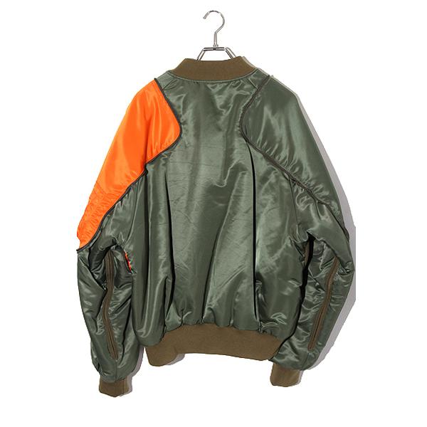 KAPITAL キャピタル MA-1ナイロン シャムボマーJKT ジャケット