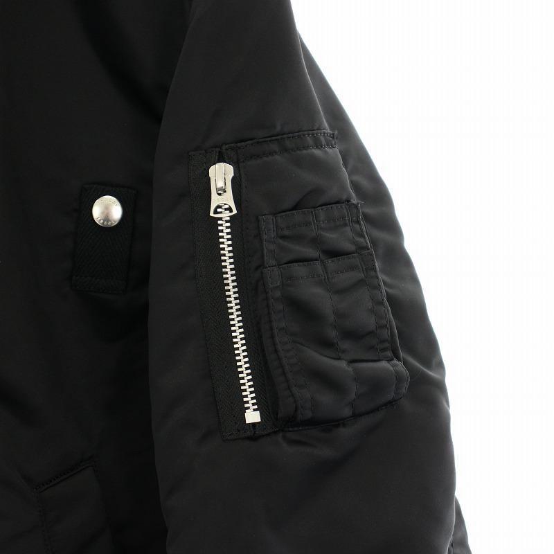 サカイ sacai 24AW ナイロンツイルブルゾン Nylon Twill Blouson MA-1
