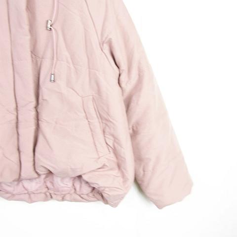 ナ*コ様 OLIVE des OLIVE ウエストベルト付き中綿コート ピンク OLIVE