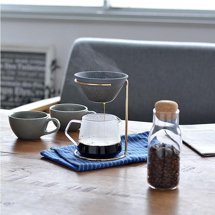 コーヒードリッパー Ceraful セラフル 本体＋スタンドセット コーヒー