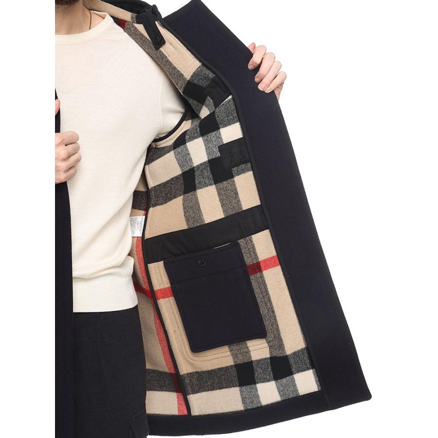 BURBERRY（バーバリー） コート メンズ ダッフルコート 紺 ネイビー