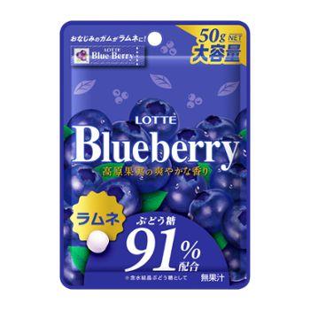 ロッテ（LOTTE） ブルーベリーラムネ 50g×10個 1BOX （株）ロッテ