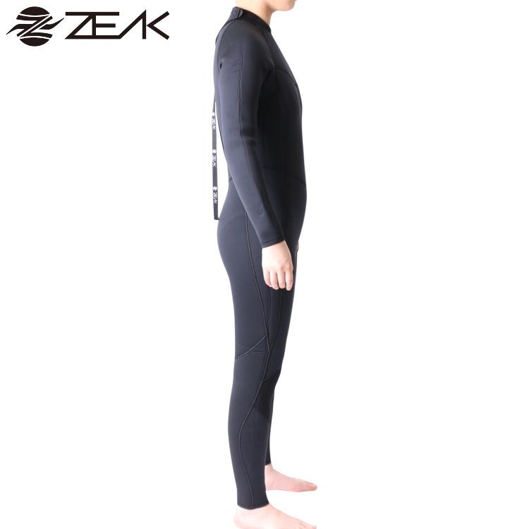 ZEAK(ジーク) ウェットスーツ 女性用 レディース 5mm / 3mm フルスーツ