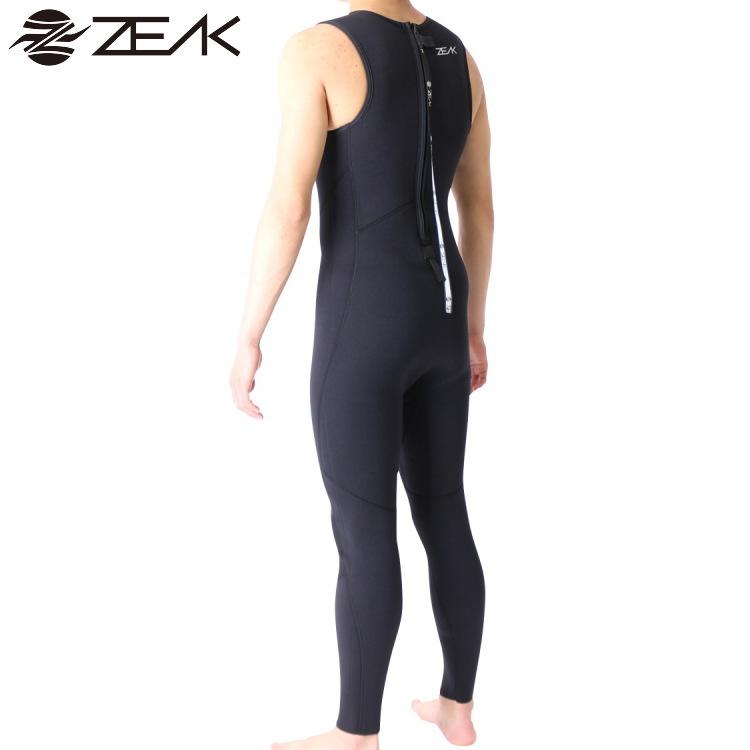ZEAK(ジーク) ウェットスーツ 男性用 メンズ ロングジョン ウエット