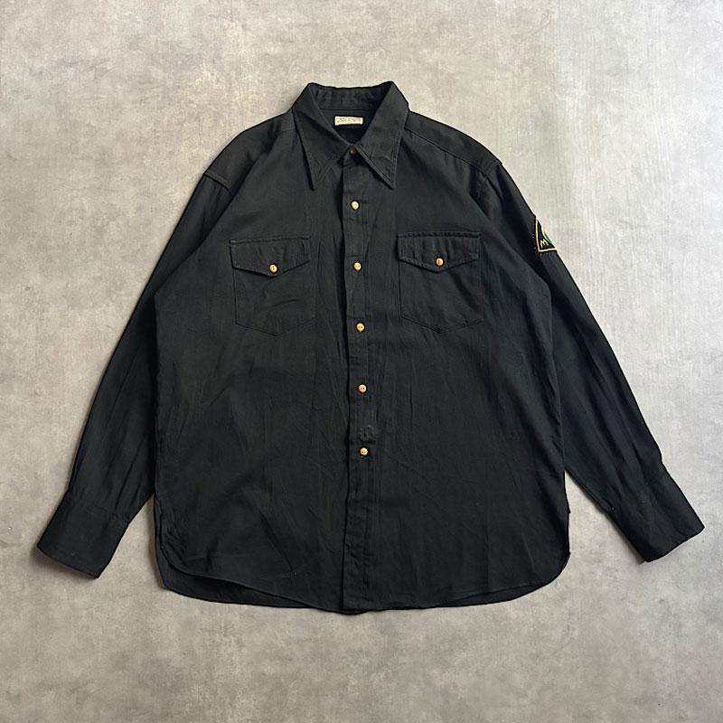 VINTAGE 50's GABARDINE SpunRay by Regent Motorcycle Club Shirt