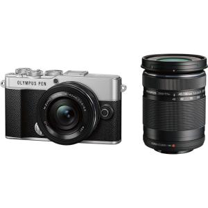OM SYSTEM PEN E-P7 EZダブルズームキット シルバー : 特価COM - 通販