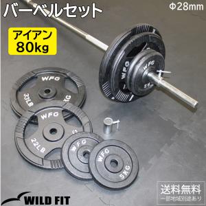 WILD FIT（ワイルドフィット） オリンピックプレート 20kg [2枚組