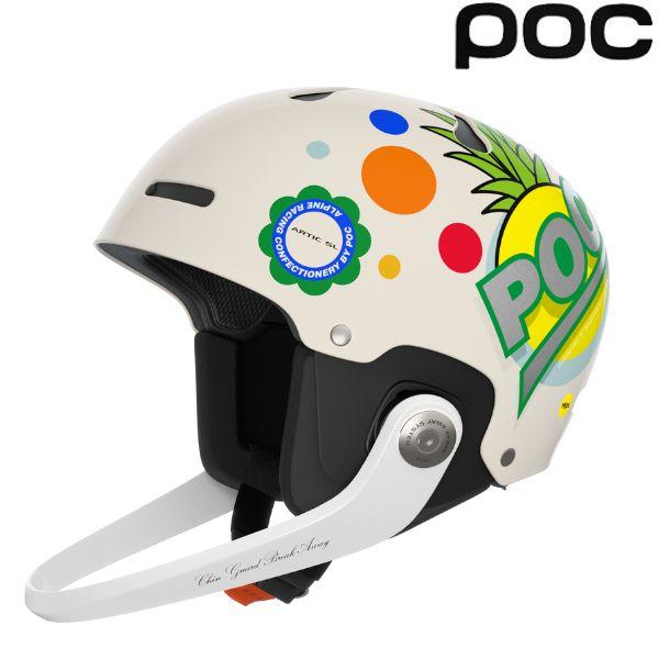 POC（ポック） スキーヘルメット SL レーシングヘルメット ホワイト