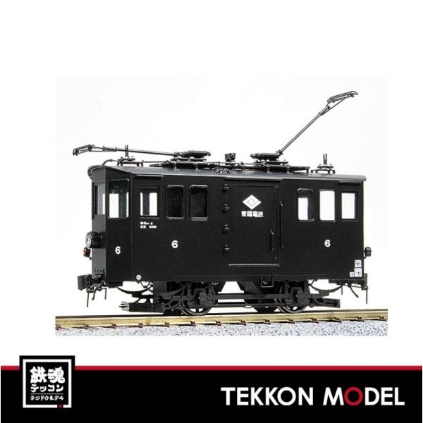 ワールド工芸 HOゲージ 16番 京福電鉄 テキ6 電気機関車 (白帯なし