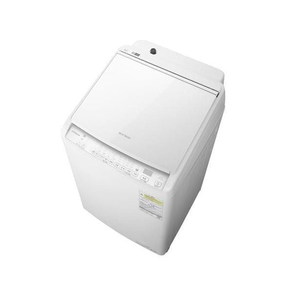 日立 洗濯乾燥機 洗濯：8.0kg 乾燥：4.5kg 幅61cm ナイアガラビート