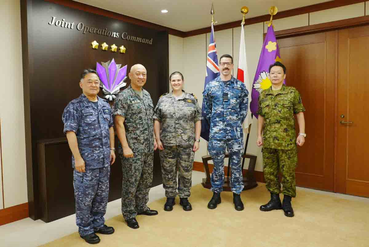 統合作戦司令部、初の豪国防軍連絡官を受け入れ 日豪連携を強化｜J